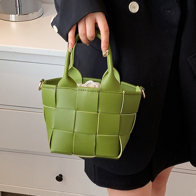 Aurélien | Mini geflochtene Handtasche Cora