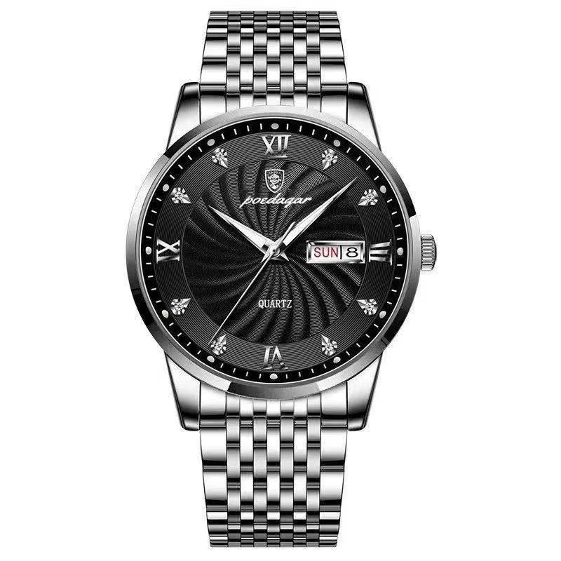 Luxuriöse beleuchtete Herrenuhr