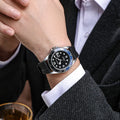 Luxuriöse Quarz-Armbanduhr für Herren