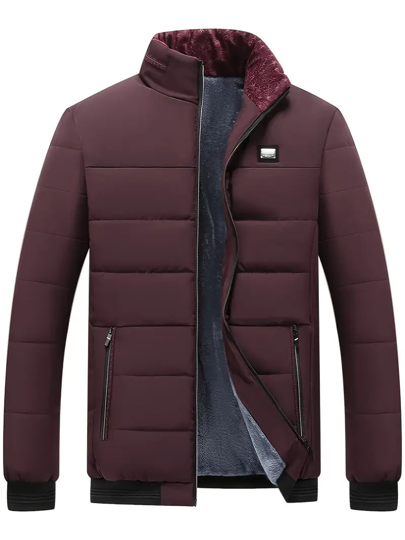 Lässige gesteppte Herrenjacke