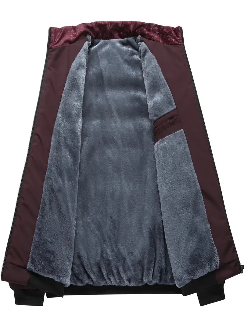 Lässige gesteppte Herrenjacke