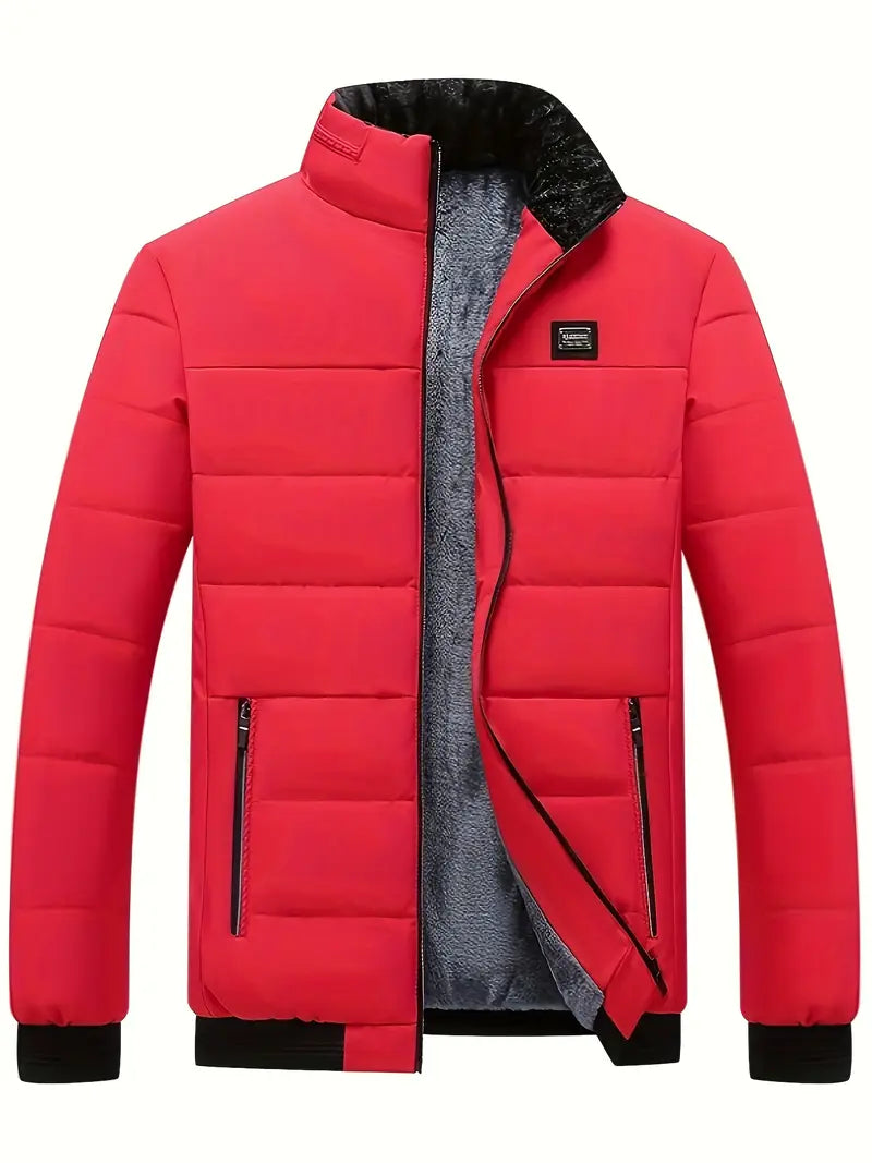 Lässige gesteppte Herrenjacke