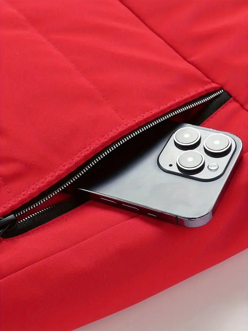 Lässige gesteppte Herrenjacke