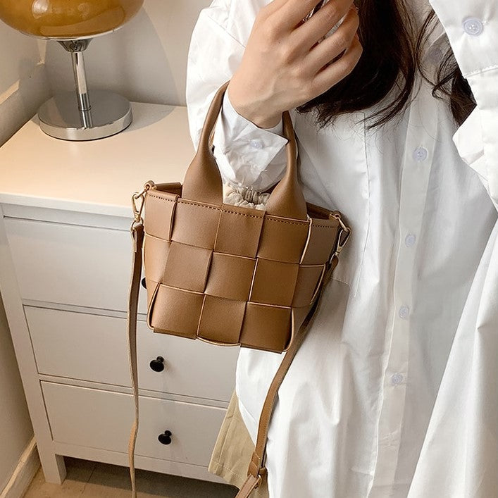 Aurélien | Mini geflochtene Handtasche Cora