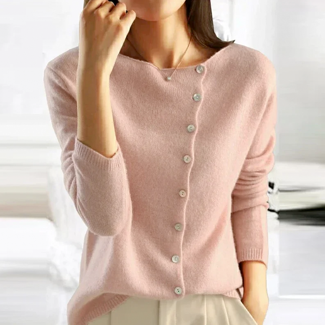 Aurélien | Elegante Melange-Strickjacke