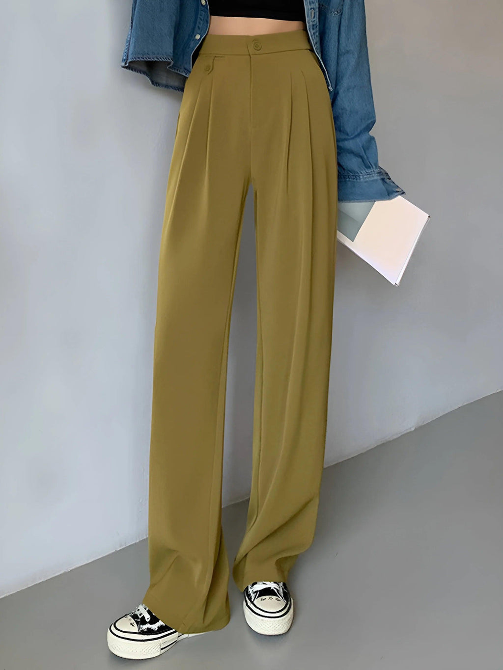 Aurélien | Elegante Weite-Bein-Hose
