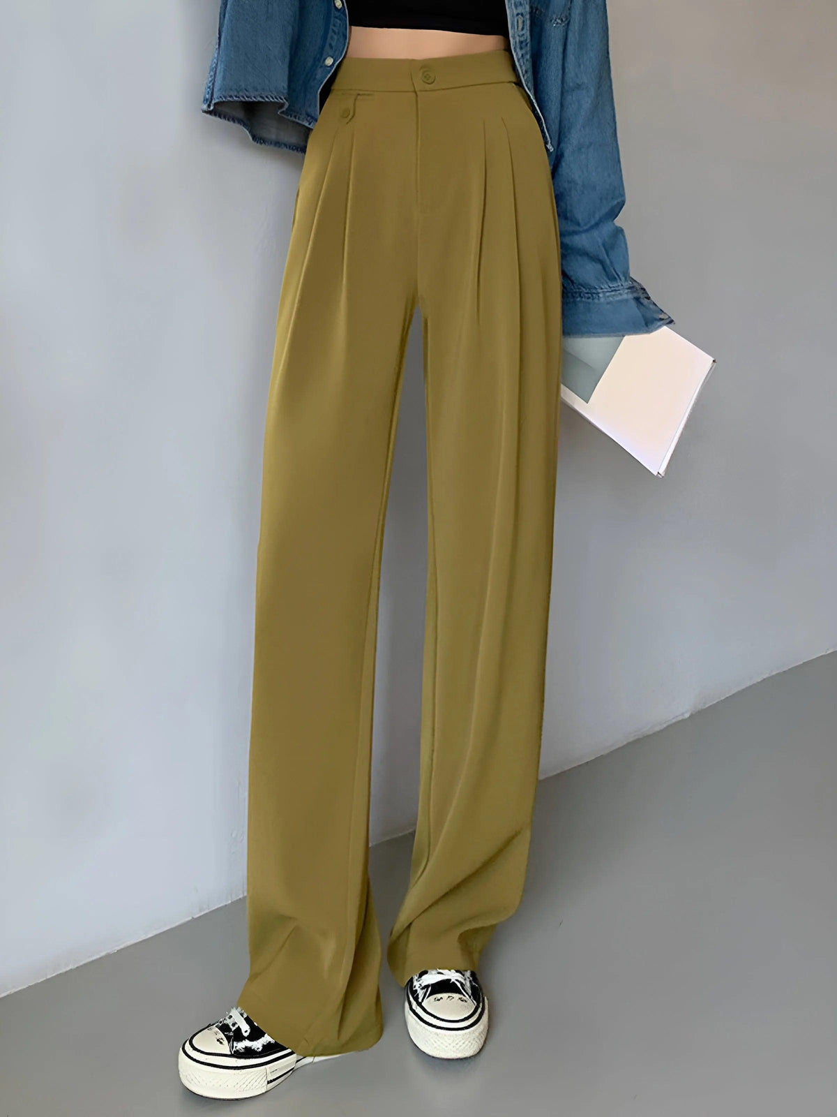 Aurélien | Elegante Weite-Bein-Hose