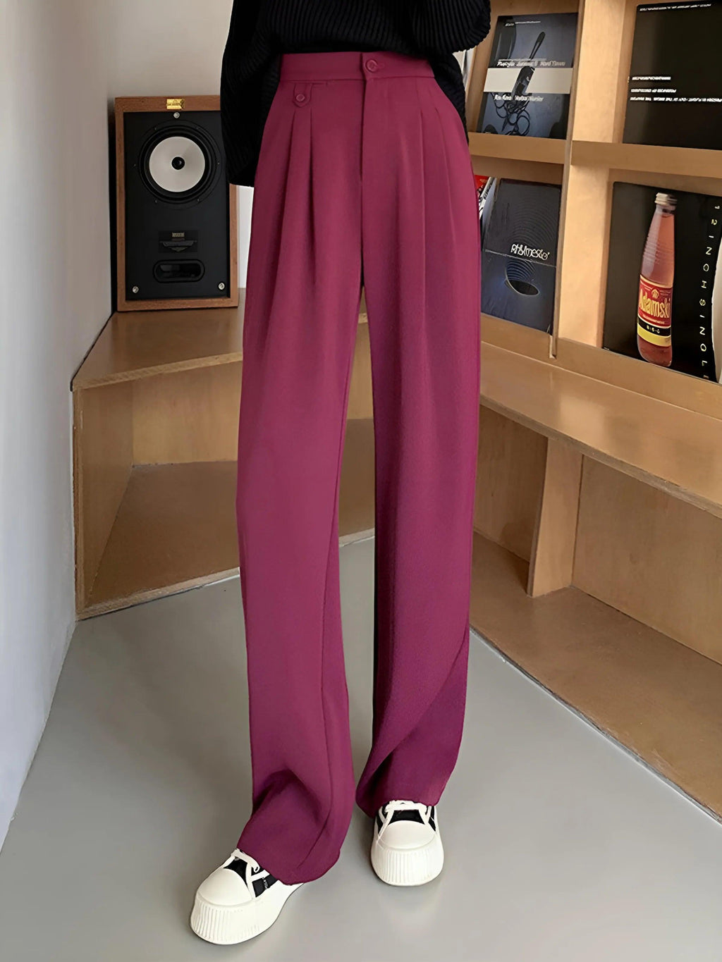 Aurélien | Elegante Weite-Bein-Hose