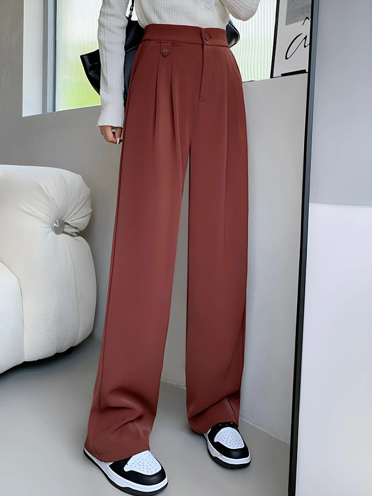 Aurélien | Elegante Weite-Bein-Hose
